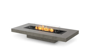 EcoSmart Fire Gin 90 (Low) Gas Fire Pit Table Natural