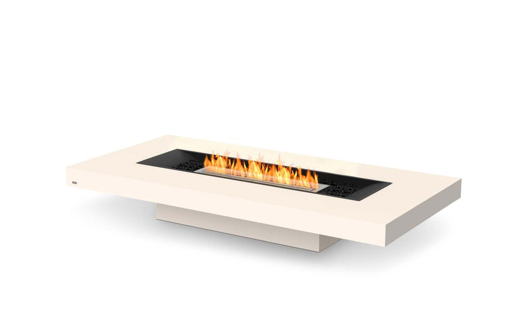 EcoSmart Fire Gin 90 (Low) Fire Pit Table Bone