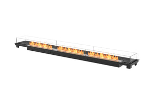 EcoSmart Fire Linear 130 Fire Pit Kit Black