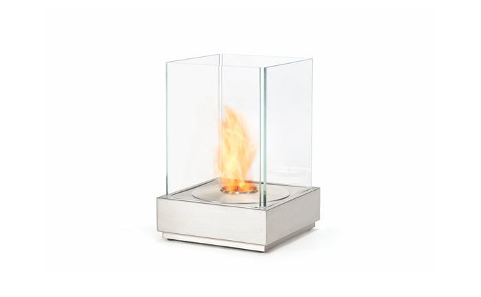 EcoSmart Fire Mini T Designer Fireplace Stainless Steel