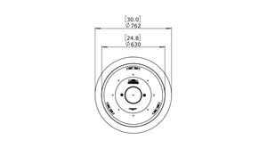 EcoSmart Fire Pod 30 Fire Pit Bowl Bone