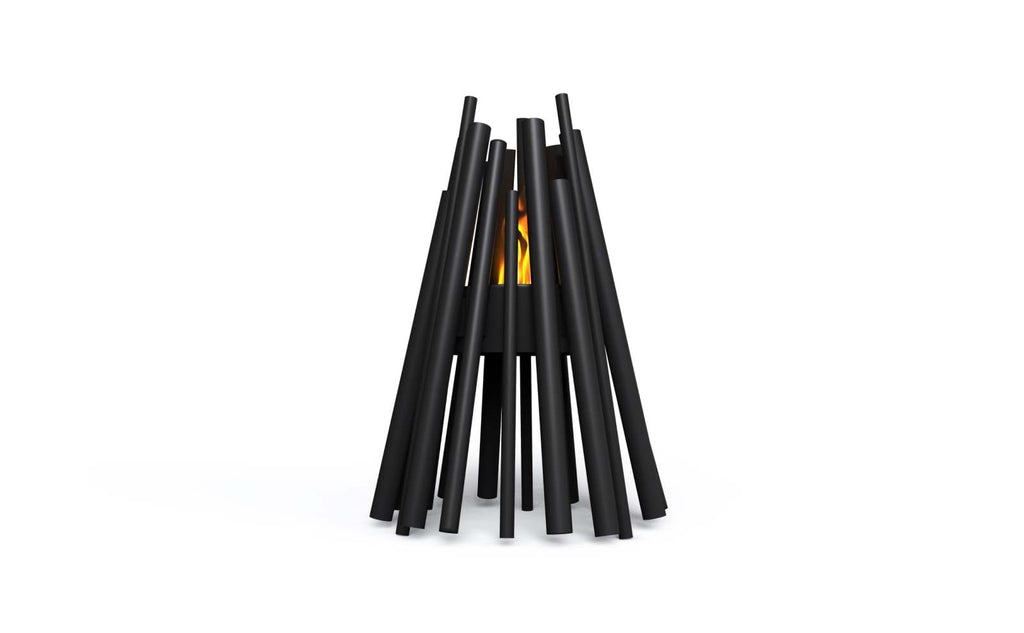 EcoSmart Fire Stix 8 Fire Pit Black