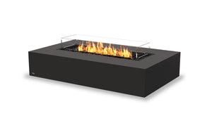 EcoSmart Fire Wharf 65 Gas Fire Pit Table Graphite