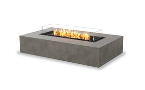 EcoSmart Fire Wharf 65 Gas Fire Pit Table Natural