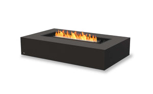 EcoSmart Fire Wharf 65 Fire Pit Table Graphite