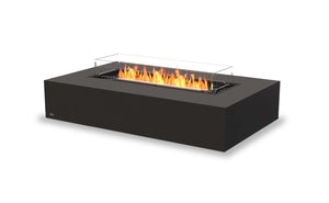 EcoSmart Fire Wharf 65 Fire Pit Table Graphite