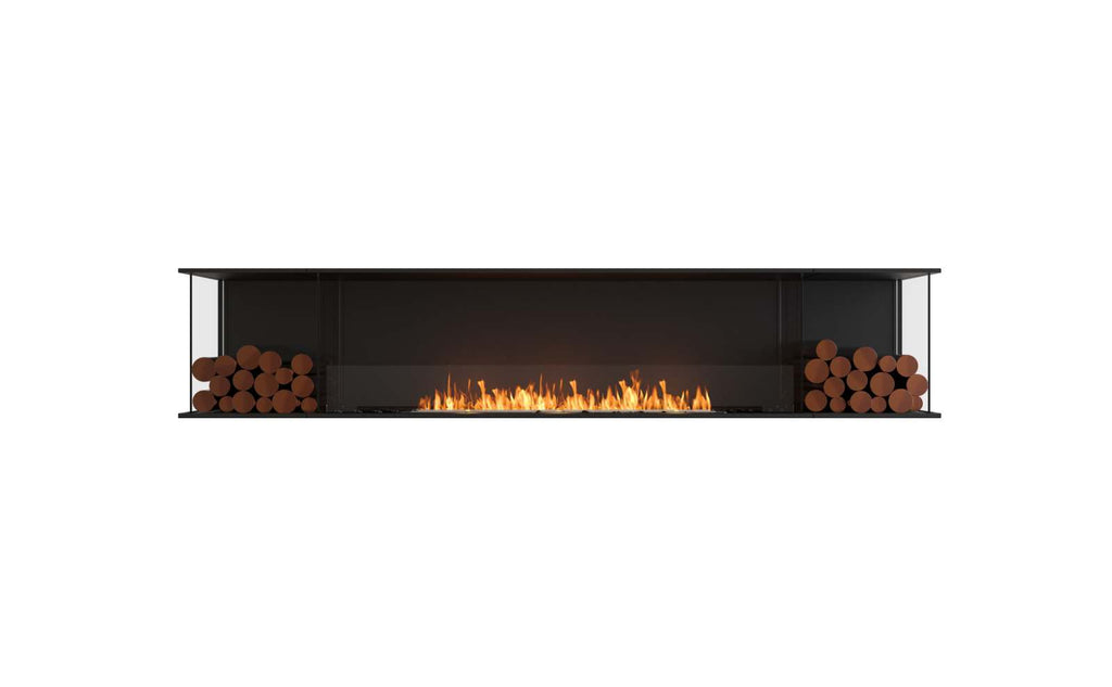 EcoSmart Flex Fireplace 104BY.BX2 Bay Black