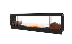 EcoSmart Flex Fireplace 104DB.BX2 Double Sided Black