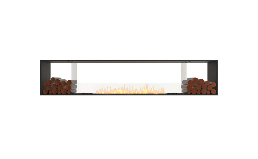 EcoSmart Flex Fireplace 104DB.BX2 Double Sided Black