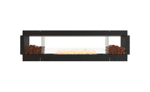 EcoSmart Flex Fireplace 104DB.BX2 Double Sided Black