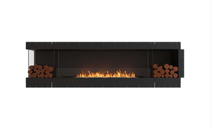 EcoSmart Flex Fireplace 104LC.BX2 Left Corner Black