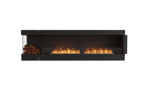 EcoSmart Flex Fireplace 104LC.BXL Left Corner Black