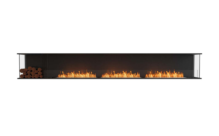 EcoSmart Flex Fireplace 140BY.BXL Bay Black