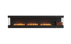 EcoSmart Flex Fireplace 140BY.BXR Bay Black