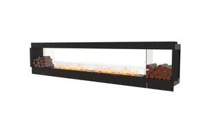 EcoSmart Flex Fireplace 140DB.BX2 Double Sided Black