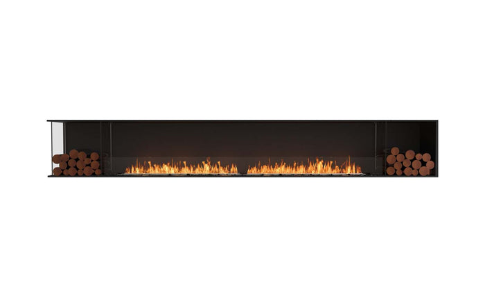 EcoSmart Flex Fireplace 140LC.BX2 Left Corner Black