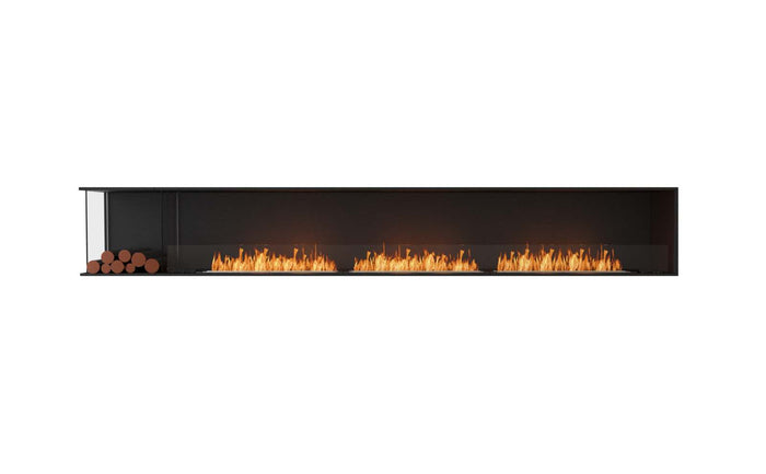 EcoSmart Flex Fireplace 140LC.BXL Left Corner Black