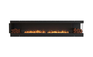 EcoSmart Flex Fireplace 140RC.BX2 Right Corner Black