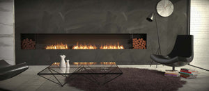 EcoSmart Flex Fireplace 158SS.BX2 Single Sided Black