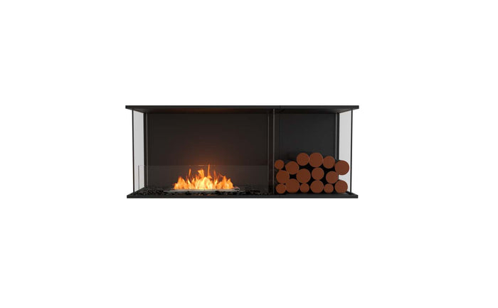 EcoSmart Flex Fireplace 50BY.BXR Bay Black