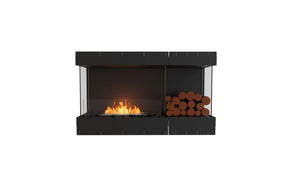 EcoSmart Flex Fireplace 50BY.BXR Bay Black