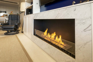 EcoSmart Flex Fireplace 50SS Single Sided Black