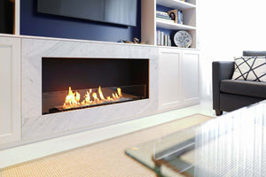 EcoSmart Flex Fireplace 50SS Single Sided Black