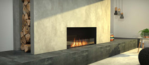 EcoSmart Flex Fireplace 50SS Single Sided Black