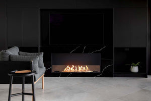 EcoSmart Flex Fireplace 50SS Single Sided Black