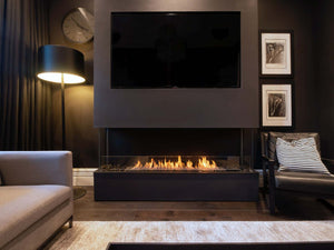 EcoSmart Flex Fireplace 68BY Bay Black