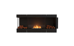 EcoSmart Flex Fireplace 68LC.BX2 Left Corner Black