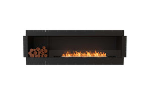 EcoSmart Flex Fireplace 86SS.BXL Single Sided Black