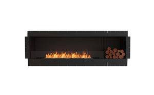 EcoSmart Flex Fireplace 86SS.BXR Single Sided Black