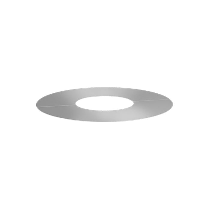 4” (100/150) Balanced Gas - GF 2 Part 0° Finishing Round Plate - Stainless Steel