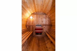 Barrel Rustic Sauna 6ft