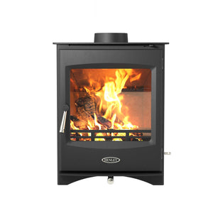 Henley Lincoln Eco stove cutout on white background