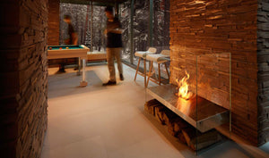 EcoSmart Fire Igloo Designer Fireplace Stainless Steel