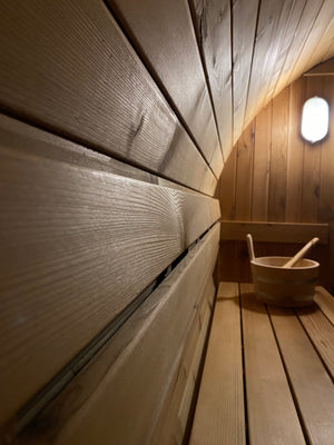 Barrel Rustic Sauna 6ft