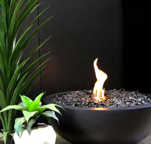 EcoSmart Fire Mix 850 Fire Pit Bowl Graphite