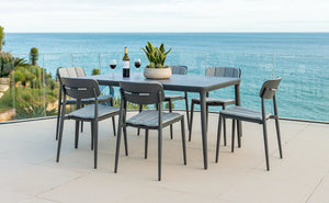 Alexander Rose - Rimini Stacking Dining Chair with Cushion