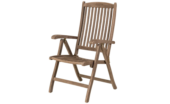 Alexander Rose - Sherwood Chestnut Acacia Recliner Chair