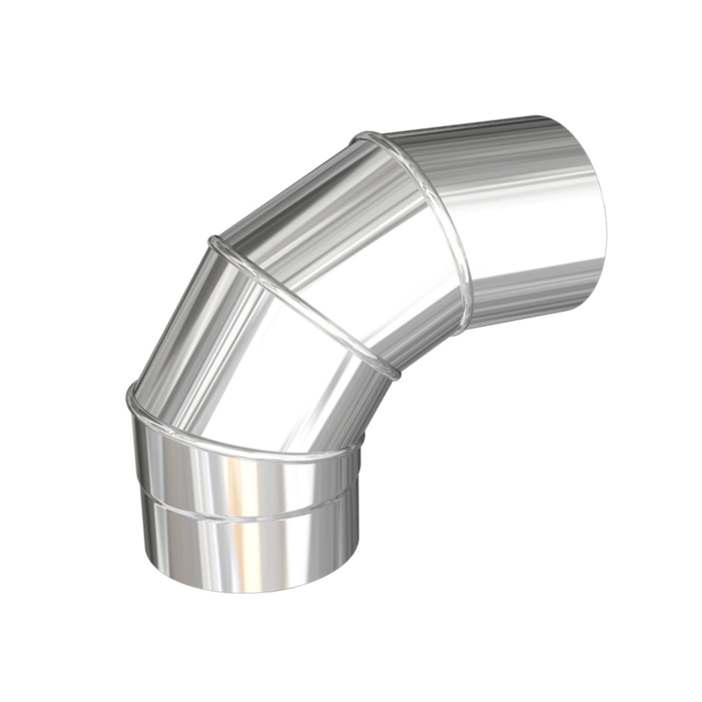 6" Stove Pipe - Elbows - Stainless Steel