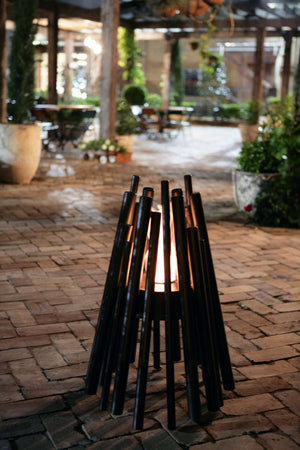 EcoSmart Fire Stix Fire Pit Black