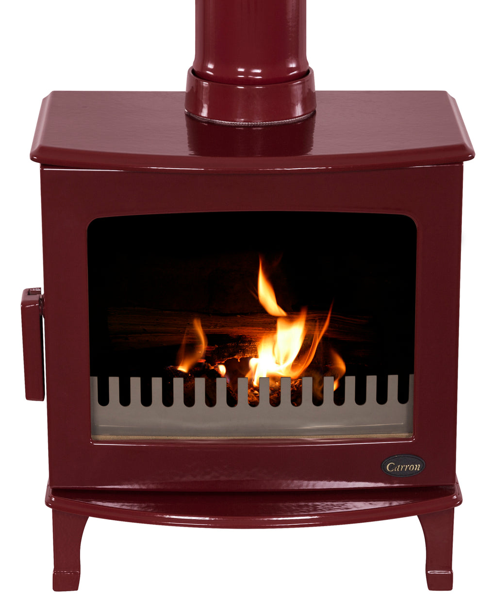 Carron - ECO Stove - 5kW Wood Stove (Multi-fuel Kit Option) - Red Enamel