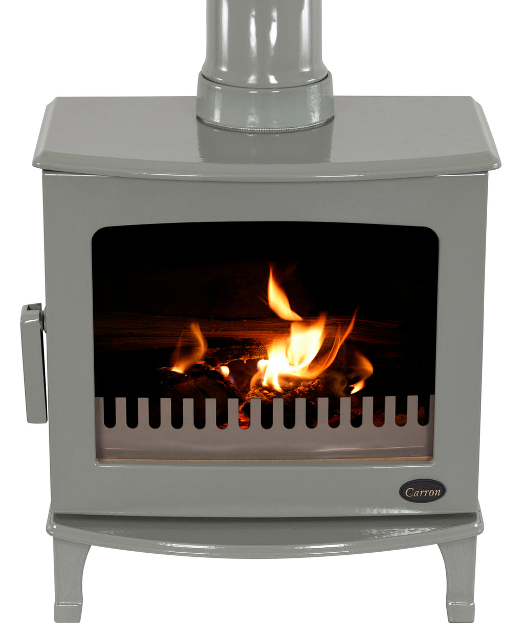 Carron - ECO Stove - 5kW Wood Stove (Multi-fuel Kit Option) - Sage Green Enamel