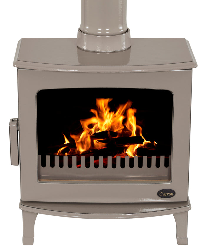 Carron - ECO Stove - 5kW Wood Stove (Multi-fuel Kit Option) - Antique Enamel