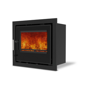 Woodford - Lovell C550 - 6.9kW Multi-Fuel Inset Stove side view